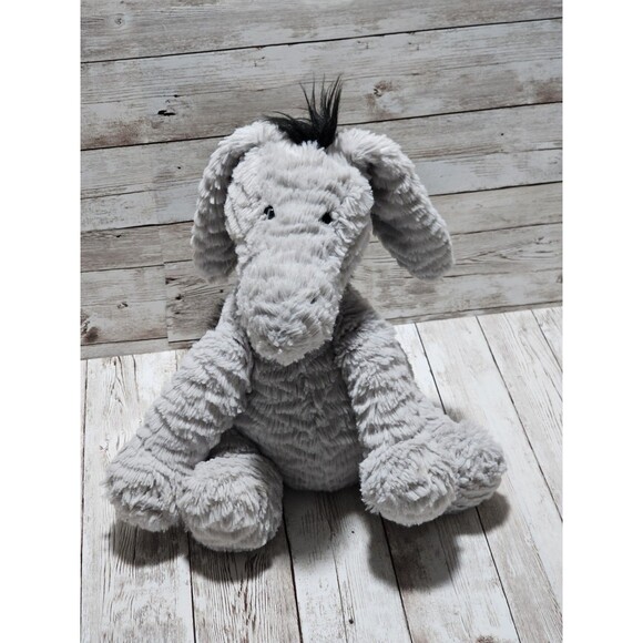 Jellycat London Fuddlewuddle Donkey Plush Stuffed Animal Toy Retired Rare 9" Toy - Picture 5 of 10